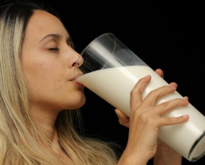 Photo by Engin Akyurt: https://www.pexels.com/photo/photo-of-woman-drinking-milk-1460995/