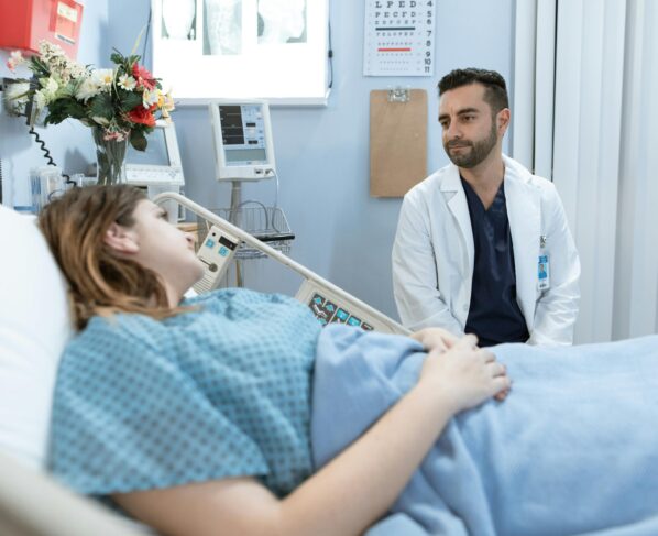 Photo by RDNE Stock project: https://www.pexels.com/photo/doctor-talking-to-a-patient-6129655/