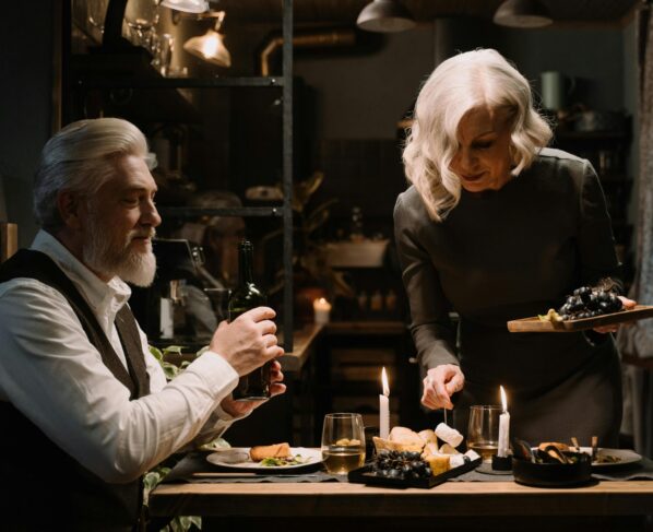 Photo by cottonbro studio: https://www.pexels.com/photo/a-couple-having-a-romantic-dinner-6848270/