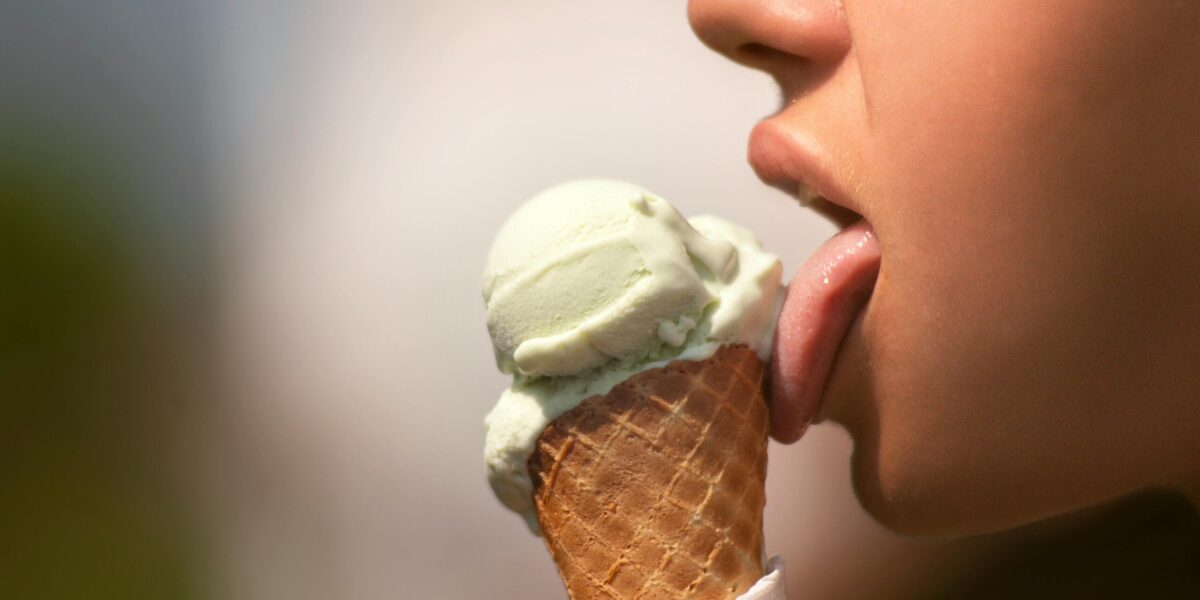 Photo by Oleksandr P: https://www.pexels.com/photo/woman-licking-ice-cream-325451/