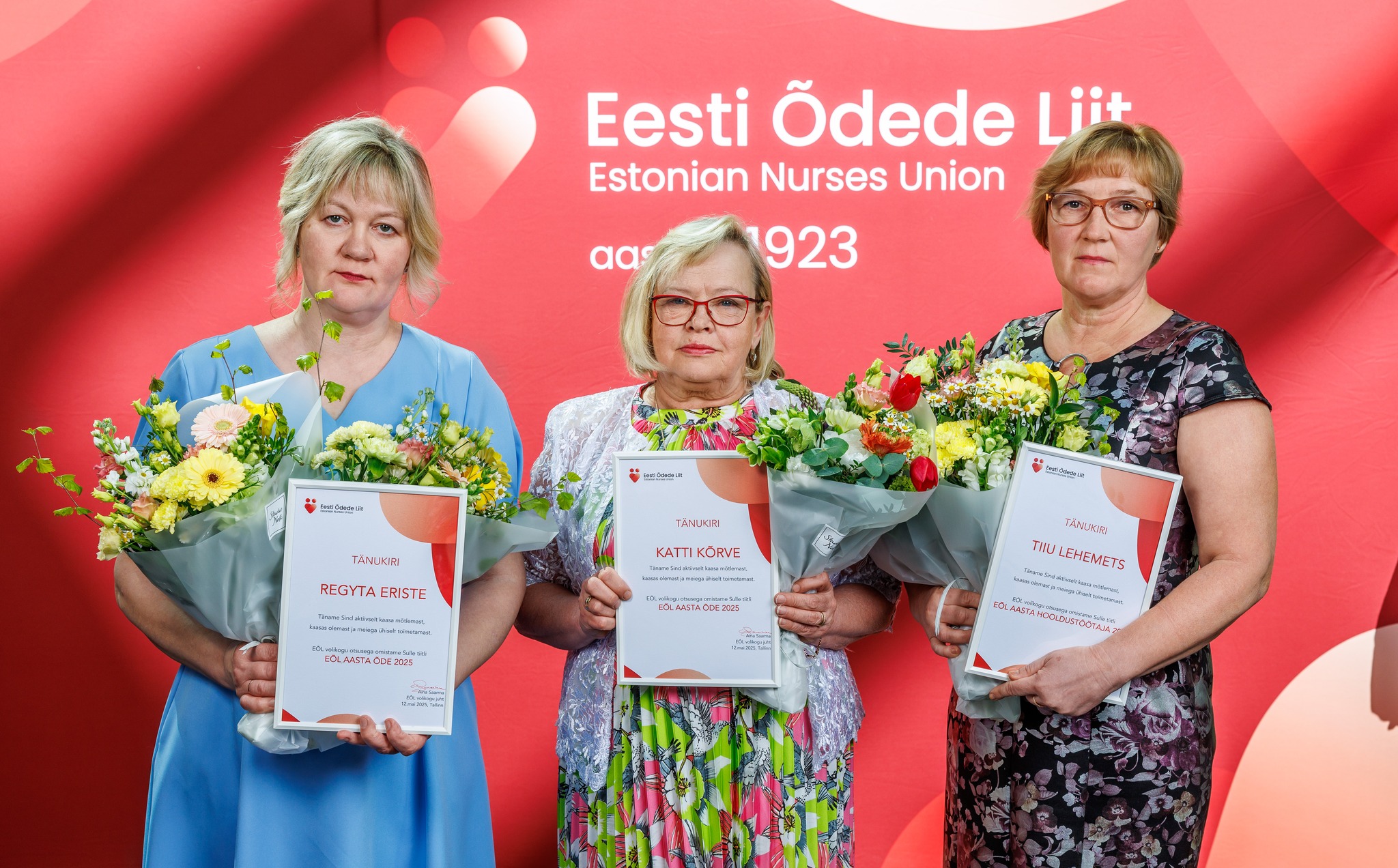 Aasta õed, hooldustöötaja ja aasta tegu