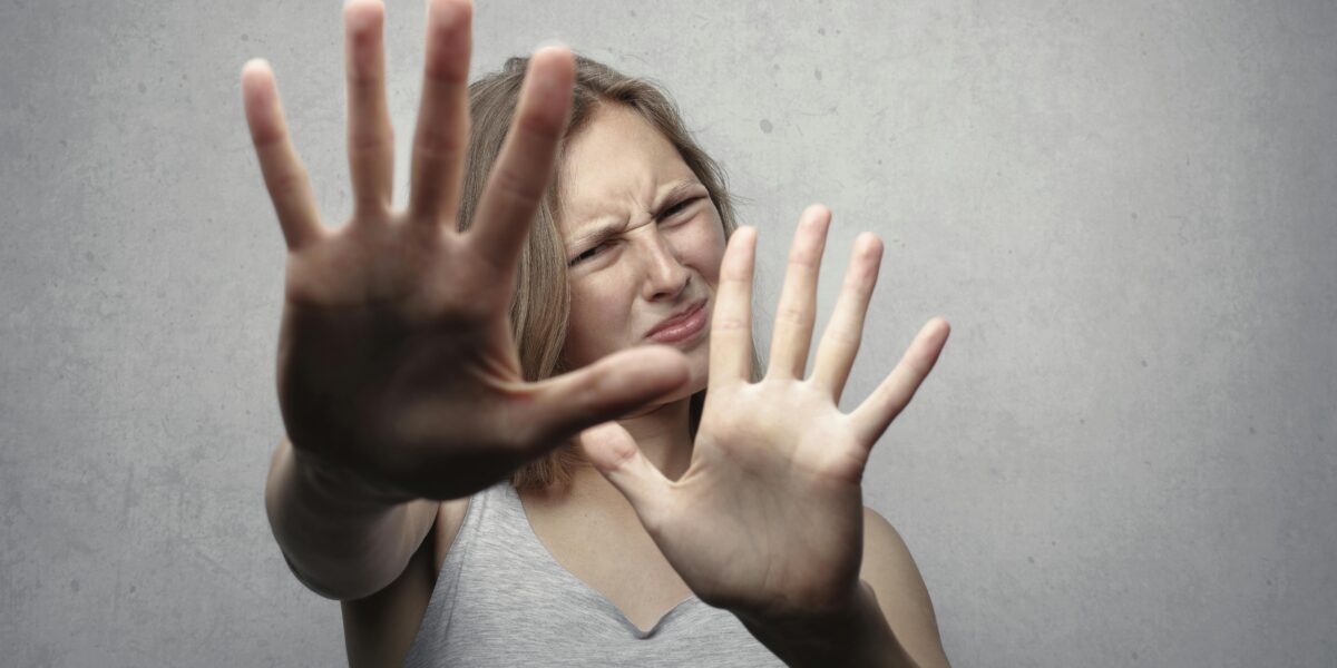 Photo by Andrea Piacquadio: https://www.pexels.com/photo/woman-in-gray-tank-top-looking-frightened-3812729/