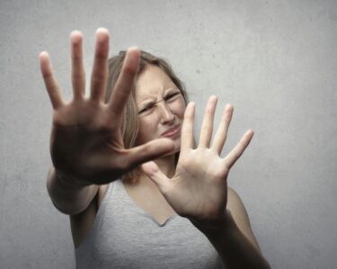 Photo by Andrea Piacquadio: https://www.pexels.com/photo/woman-in-gray-tank-top-looking-frightened-3812729/