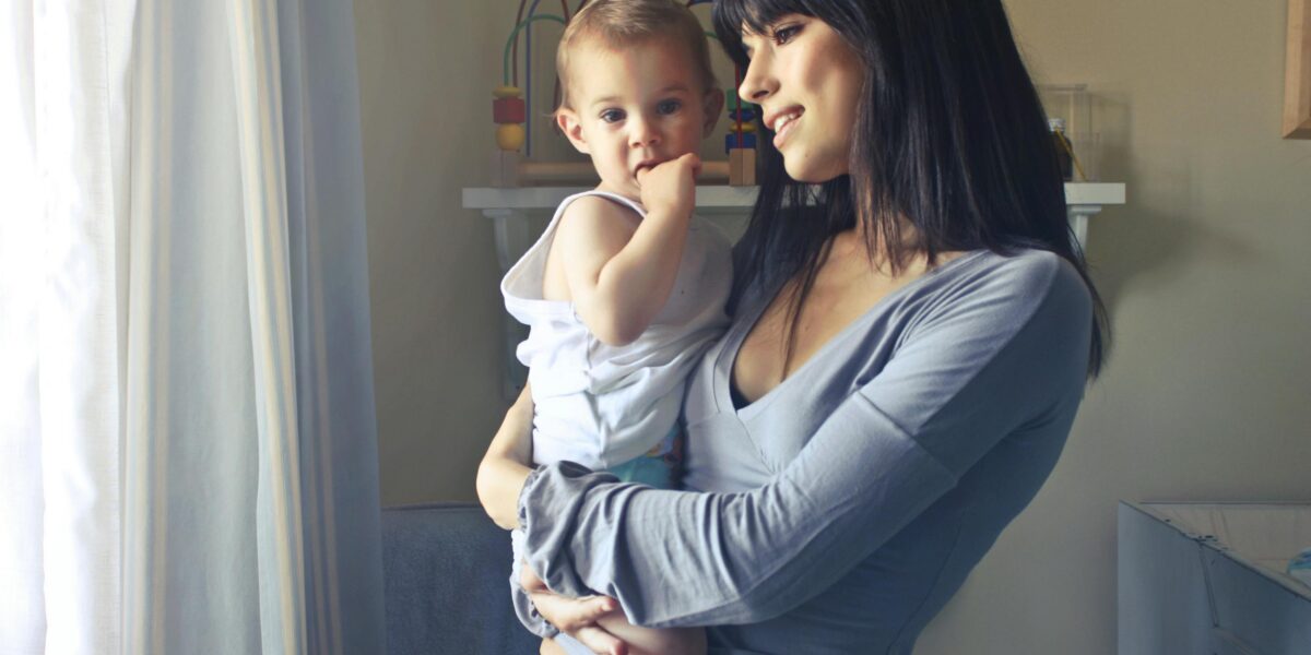 Photo by Andrea Piacquadio: https://www.pexels.com/photo/mother-carrying-her-baby-boy-755028/