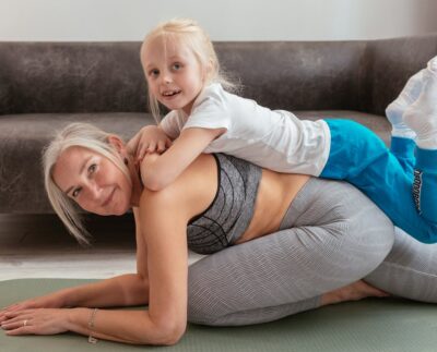 Photo by Mikhail Nilov: https://www.pexels.com/photo/a-grandmother-and-grandchild-doing-exercise-together-8307445/