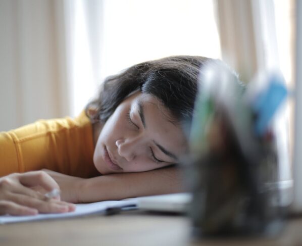 Photo by Andrea Piacquadio: https://www.pexels.com/photo/woman-in-yellow-shirt-resting-on-her-arm-3808017/